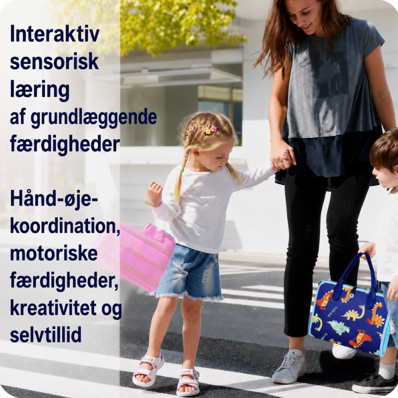7-in-1 Busy Board – Motorik & læring – Aktivitetstavle