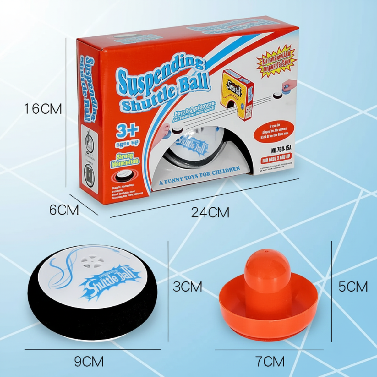 AirPlay – Bordspil & Aktivitet – Airhockey-spilsæt