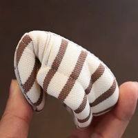 Thumbnail for TinyToes – Blødt & varmt – Babyens første sko med stribet mønster