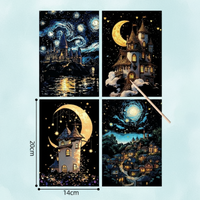 Thumbnail for GlowArt – Glow-in-the-dark – Skrabelodssæt