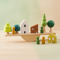 Thumbnail for Wooden Forest Blocks – Kreativitet & Udvikling – Sæt med træklodser til at stable
