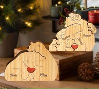 Thumbnail for Family Puzzle™ – Personlig morsdagsgave med bjørnefamilie