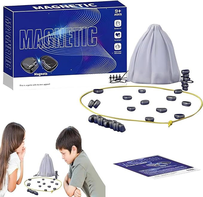 Magnetic Tactic Game™ - Strategisk spillesjov - magnetisk skakspil