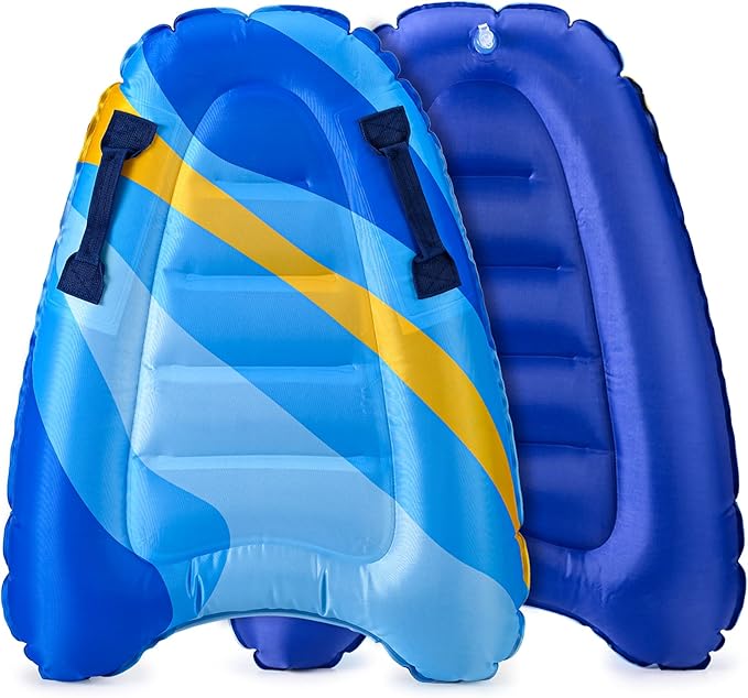 BlueWave – Lære & nyde – Oppusteligt bodyboard til børn