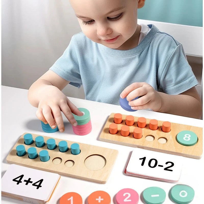Woods™ - Gør matematik enkelt - matematisk legesæt til børn