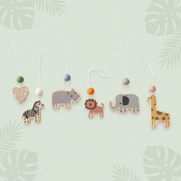 Thumbnail for Wooden Baby Rattle Toy – Sansestimulerende & sikkert – Baby Gym