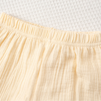 Thumbnail for SoftCharm – Elegant og behageligt – Pigesæt med bluse med flæser og lange bukser