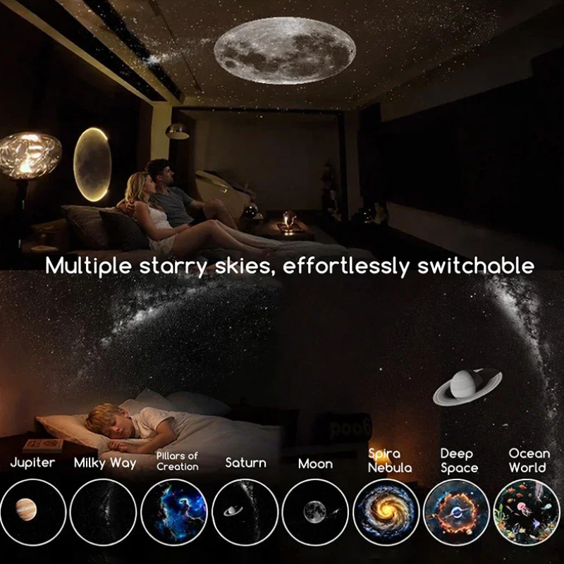 NightSky – Dæmpbar & magisk i soveværelset – LED Galaxy-lampe