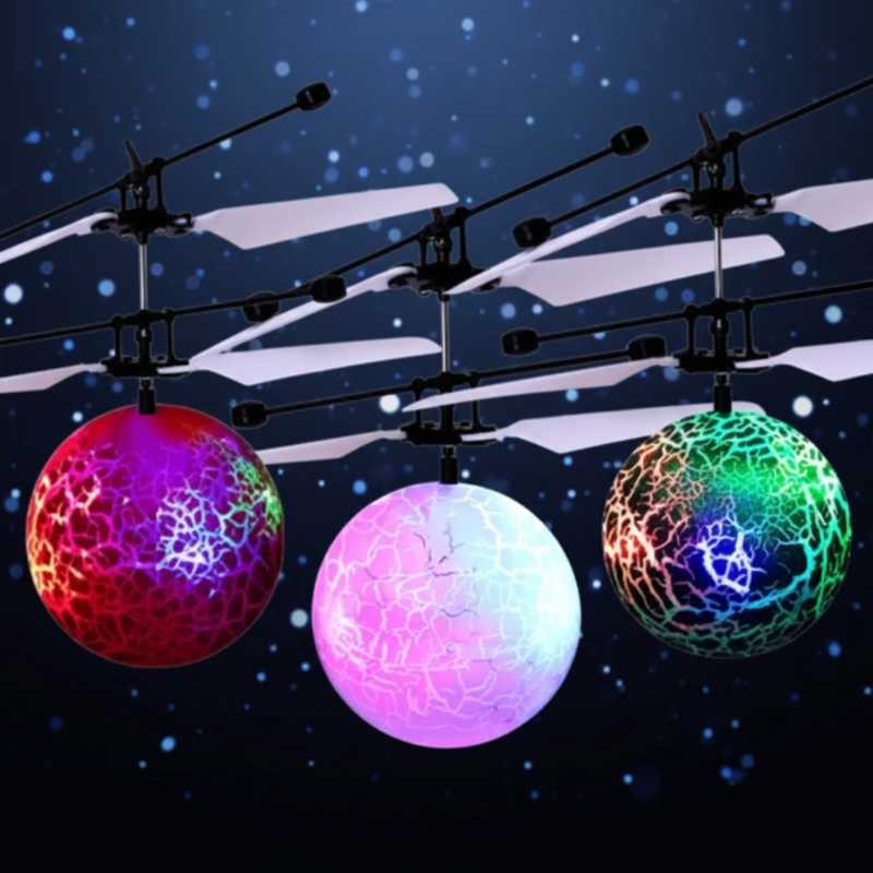 HoverFun – LED-lys & pædagogisk – Quadcopter-drone