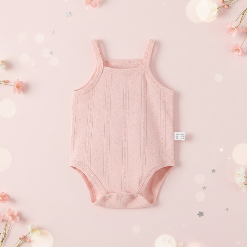 Summer Bodysuit – Let og behagelig – strikket babybody