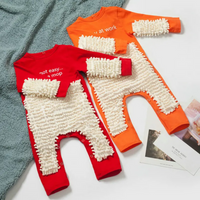 Thumbnail for TinyCleaner – Blødt og praktisk – baby-jumpsuit til at kravle og lege i