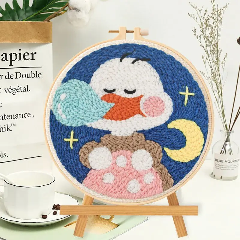 SoftLoop – Blødt & kreativt – DIY Punch Needle Hjemmedekorationssæt