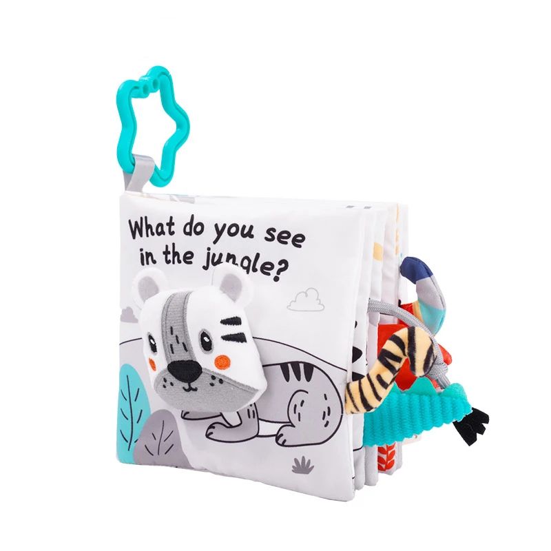 Soft Sensory Book – Mærk og opdag - babyhæfte