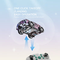 Thumbnail for SkyDrive – Innovativ og spektakulær – 2-i-1 RC-flyvende bil og drone med LED-lys