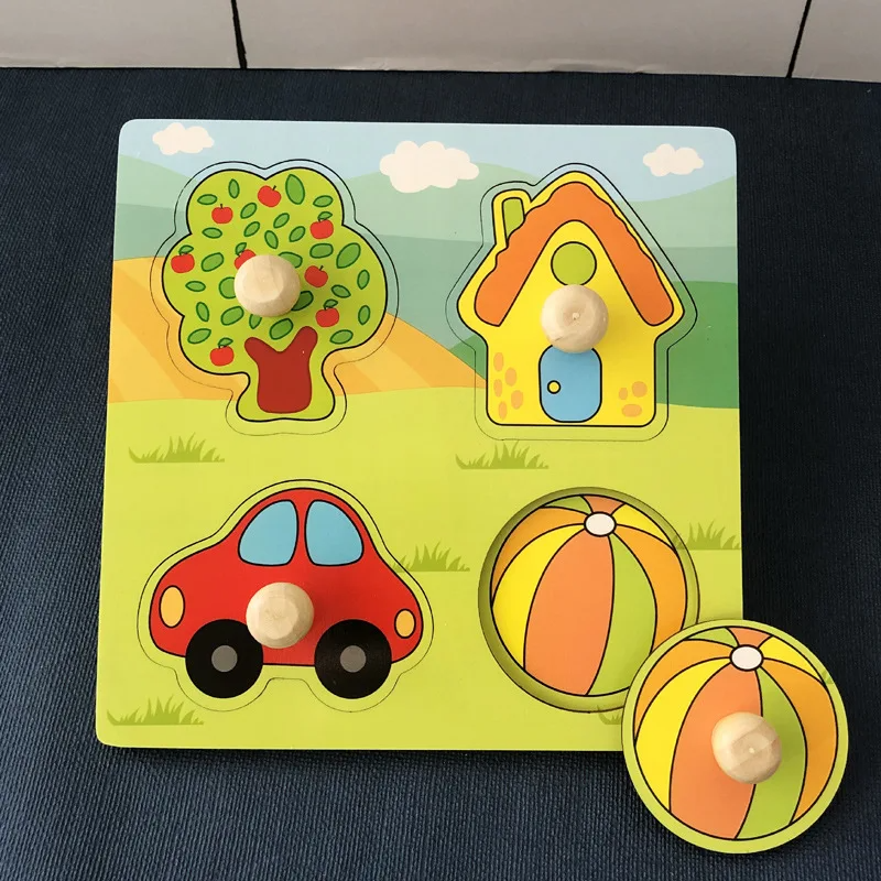 Clever Puzzle™ - Intelligent leg - Puslespil af træ