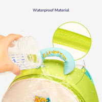Thumbnail for KidPack – Let og behagelig – Letvægts skoletaske med vandflaskeholder