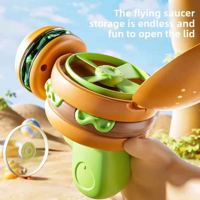 Flying Disk Toy – Kreativt & Bevægeligt – Gyro Gun