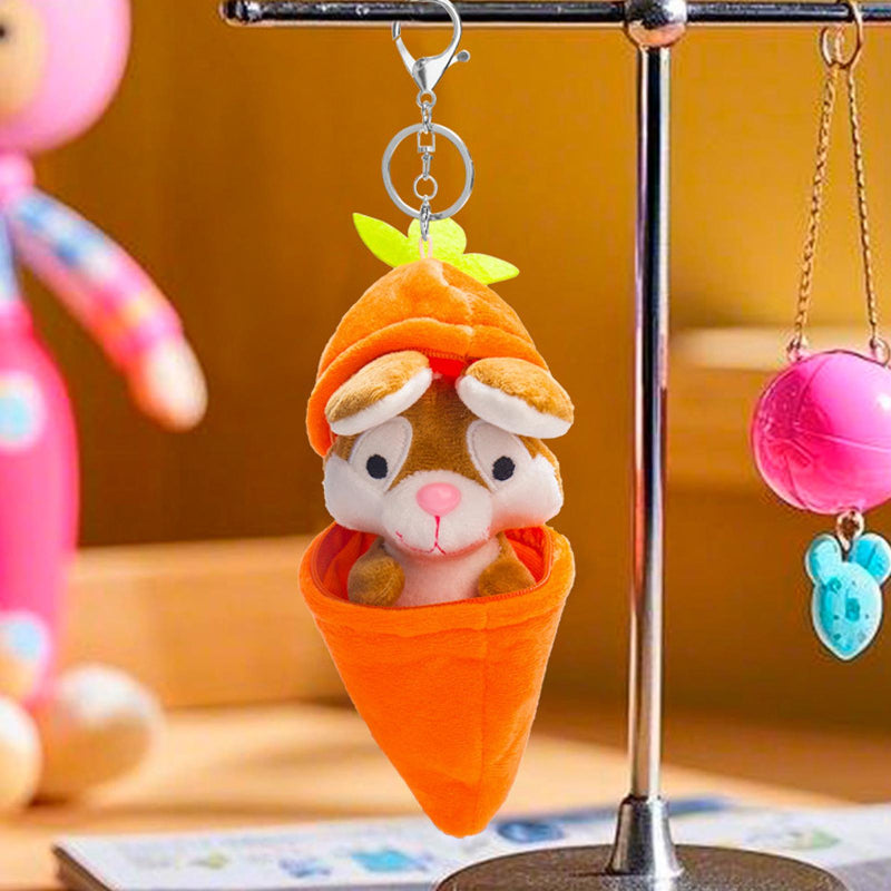 Personalized Bunny – Den ultimative påskegave – Plyskanin med gulerod og navn