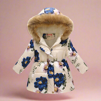 Thumbnail for CozyTrend – Elegant og hyggelig – Vatteret vinterjakke til piger