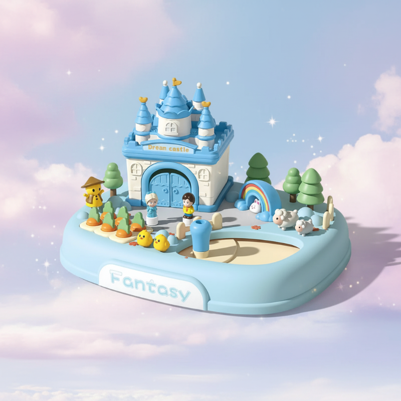 Magnetic Princess Castle – Kreativt & magisk – magnetisk dukkehus-legesæt