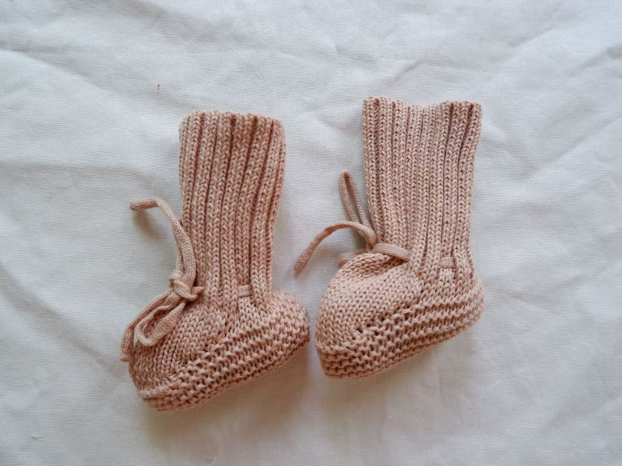 Mini Fashion™ - Varme og stilfulde - Strikkede Babysutsko