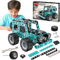 Thumbnail for MetalBuild – Robust og lærerigt – Konstruktionskøretøjssæt