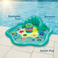Thumbnail for SplashPlay – Sikkert og sjovt – Babybassin med solsejl