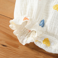 Thumbnail for LittleBlossom – Sommerlig komfort og stil – Baby-bodysuit med hue