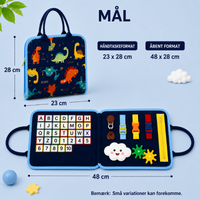 Thumbnail for 7-in-1 Busy Board – Motorik & læring – Aktivitetstavle