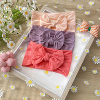 Thumbnail for Mini Fashion – Moderigtigt og blødt – Hårbånd med sløjfe til børn