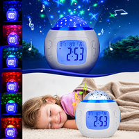 Thumbnail for ColorTime – Farverig og multifunktionel – digital vækkeur til børn med natlampe