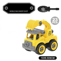 Thumbnail for Construction Trucks™ - Teknik og fantasi med byggekøretøjer - Gør-det-selv-byggekøretøj