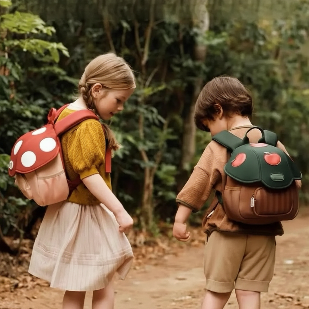 MushroomPack – Sødt & praktisk – design af børnerygsække