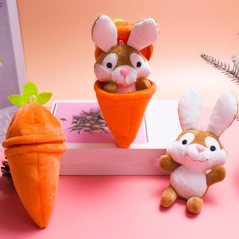 Personalized Bunny – Den ultimative påskegave – Plyskanin med gulerod og navn