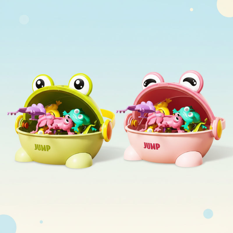 FroggyPlay – Aktiv & hyggelig – Kikker Bounce-spil