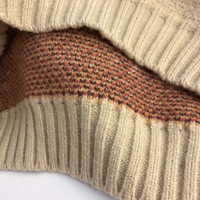 Thumbnail for LittleRetro – Varm og stilfuld – Strikket børnesweater med diamantmønster