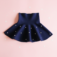 Thumbnail for Girls Knitted Skirt – Komfort & stil – Børneskørt