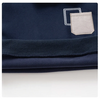 Thumbnail for CoolJunior – Varm og stilfuld – drengetrøje med denimkrave