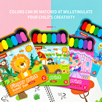 Thumbnail for FingerArt – Kreativt & farverigt – Bog om fingermaling til børn