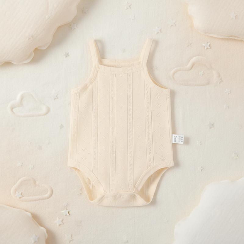 Summer Bodysuit – Let og behagelig – strikket babybody