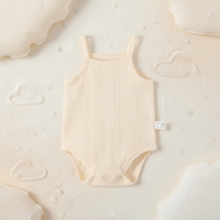 Thumbnail for Summer Bodysuit – Let og behagelig – strikket babybody