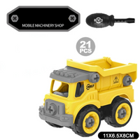 Thumbnail for Construction Trucks™ - Teknik og fantasi med byggekøretøjer - Gør-det-selv-byggekøretøj