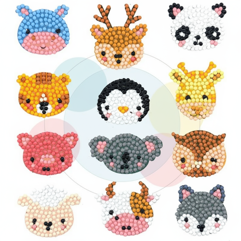 GemArt – Skyggefuld & skinnende – Diamantmaleri-klistermærker