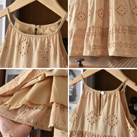 Thumbnail for BohoBelle – Elegant og behagelig – Kjole med broderidetaljer