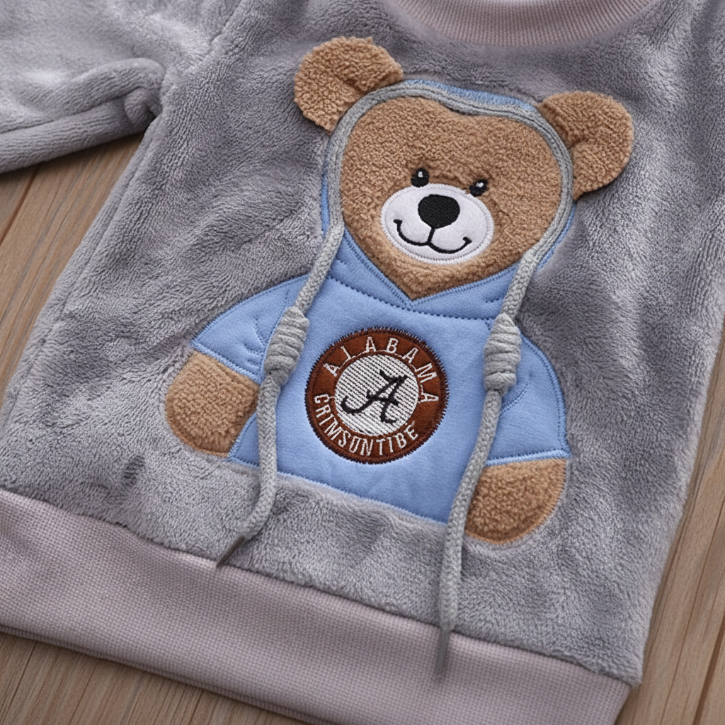 CozyBear – Varmt & blødt – Træningsdragt til børn med bjørnemotiv