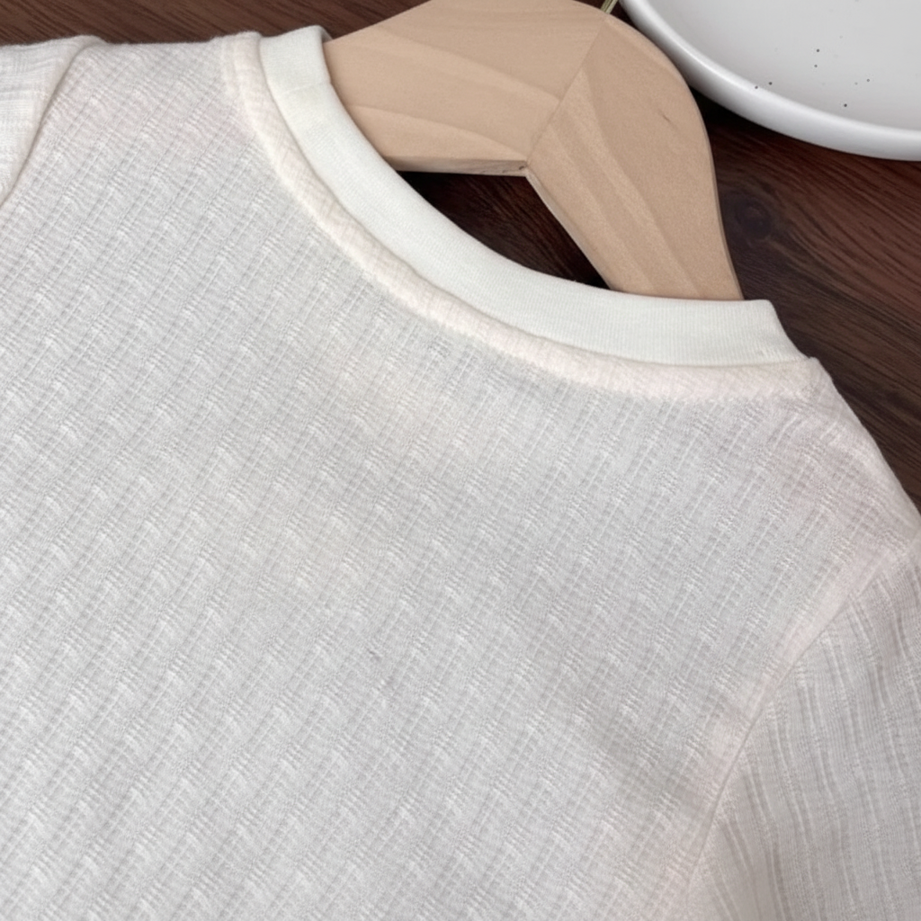 Polo Premium – Blødt & sødt – T-shirt med blondekant