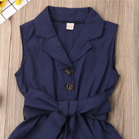 Thumbnail for LittleLady – Elegant & Trends – Jumpsuit med sløjfe i taljen