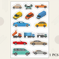 Thumbnail for KidoTape – Farverig og praktisk – Trafikvej-klistermærkesæt