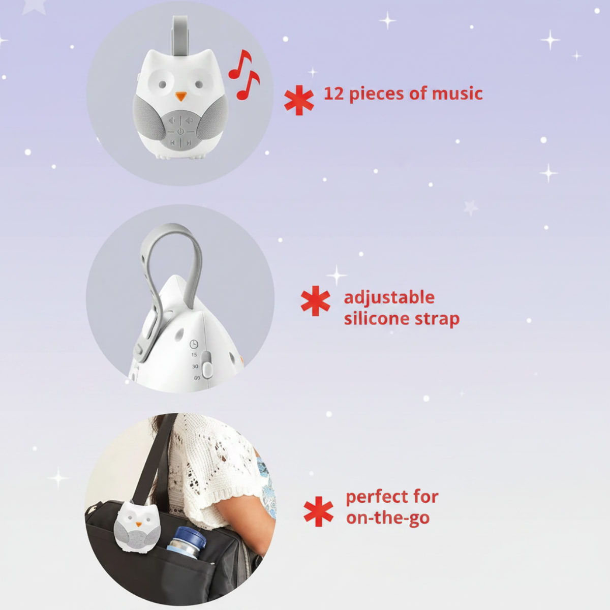 SleepyPal – Beroligende & sjovt – Natlampe med musik