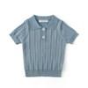 MiniLuxe – Elegant og behagelig – poloshirt i strikket stof